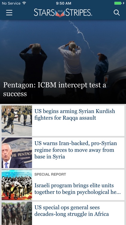 Military News from Stars and Stripes screenshot-0