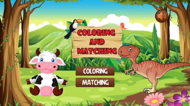 Coloring And Matching Game For Kids Education screenshot-4