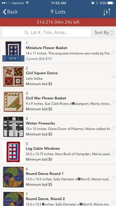 Moxie Auctions screenshot 2