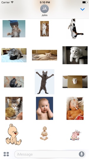 Animated Funny Animal & Cat & Baby GIF Stickers(圖3)-速報App