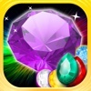 Gems Jewels Match 4 Puzzle Game for Boys & Girls