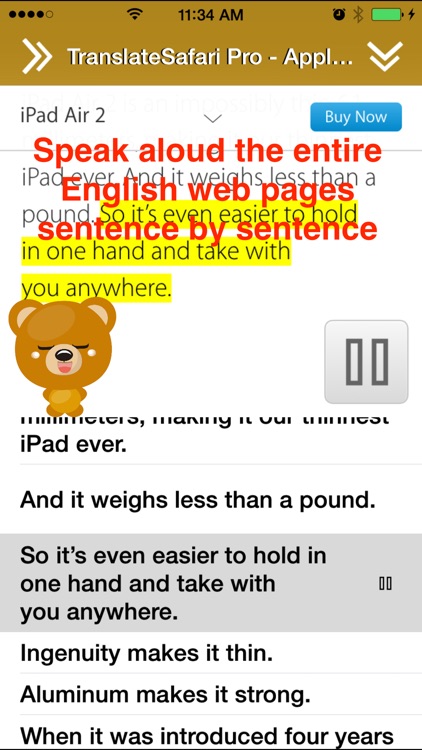 Translate Pro for Safari screenshot-3