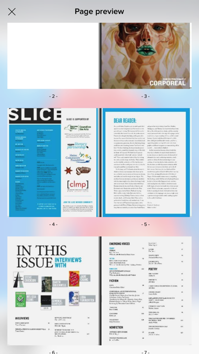 Slice Literary Magazine screenshot 3