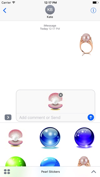Pearl Stickers