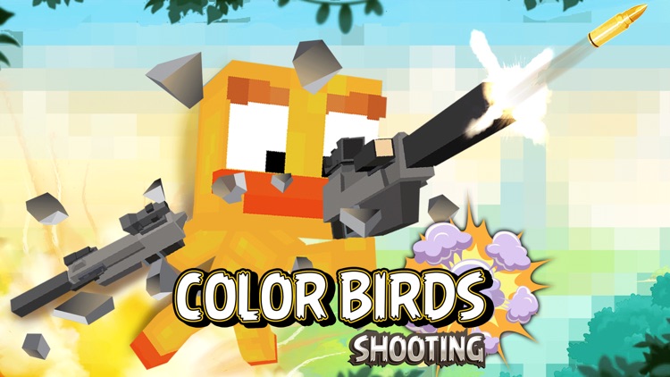 3D Birds Skins Block Shooting Adventure