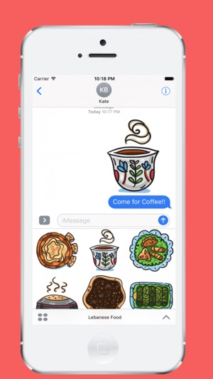 Lebanesy Food stickers by MissChatZ for iMessage(圖4)-速報App