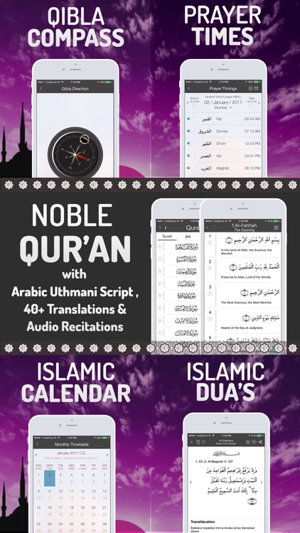 Islamic Calendar+ Prayer time, Athan, Qibla, Quran