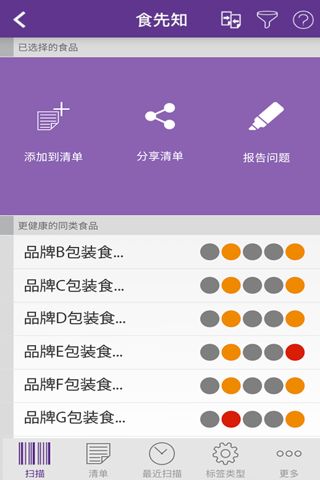 食先知(FoodSwitch)中国版 screenshot 4