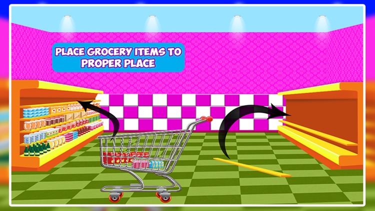 My Town Supermarket Decorate & Repair Game