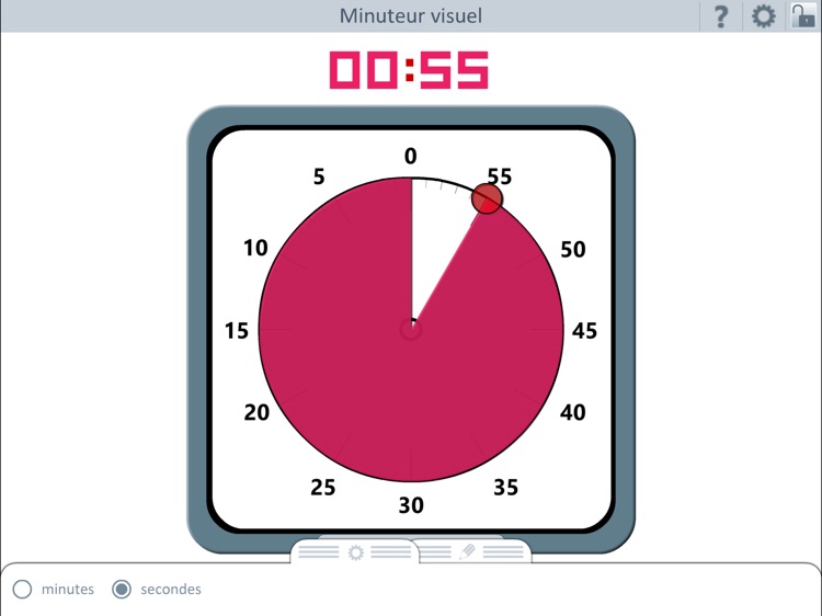 Outils pour l'école : Minuteur visuel