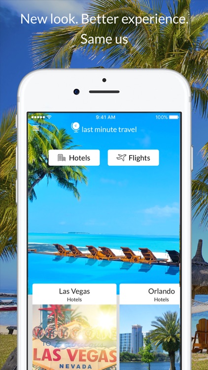 Last Minute Travel - Hotel Deals and Cheap Flights screenshot-0