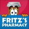 The Fritz's Pharmacy app is a free application for your smartphone that connects you to your local Fritz's Pharmacy