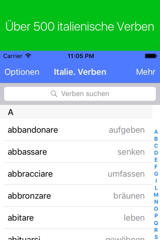 Italian Verb Conjugator Pro screenshot 2