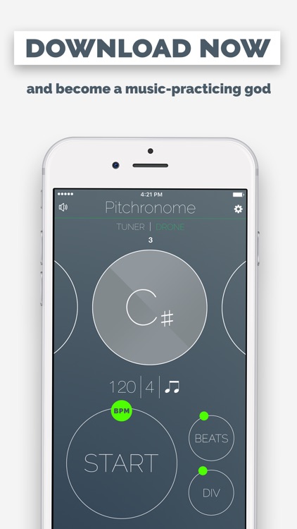 Pitchronome - Tuner, Metronome, Drone screenshot-4