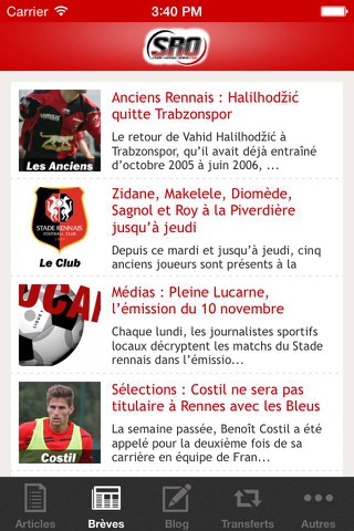 Stade Rennais Online screenshot 2
