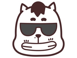캐릭월드의 미쓰옹, 찰스, 멍구, 아잉의 재미있는 표정 스티커를 활용해 보세요