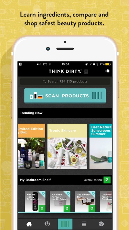 Think Dirty – Learn Beauty Ingredients, Shop Clean