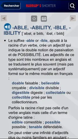 Game screenshot Dictionnaire Harrap's Shorter anglais-français hack