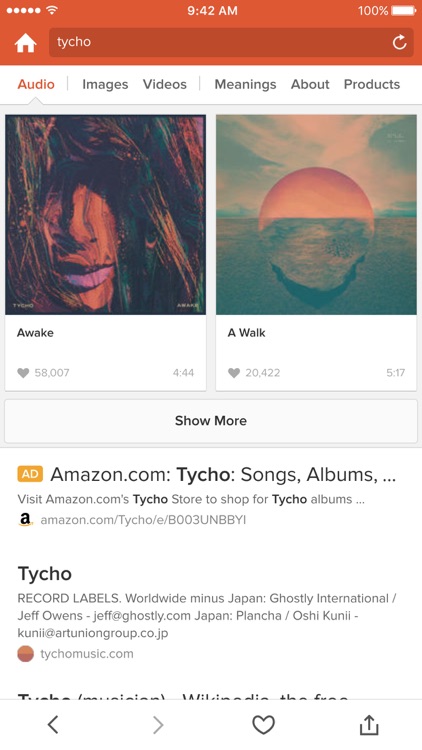DuckDuckGo Search & Stories