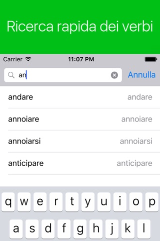 Italian Verb Conjugator Pro screenshot 4