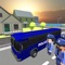 Icon Police Bus