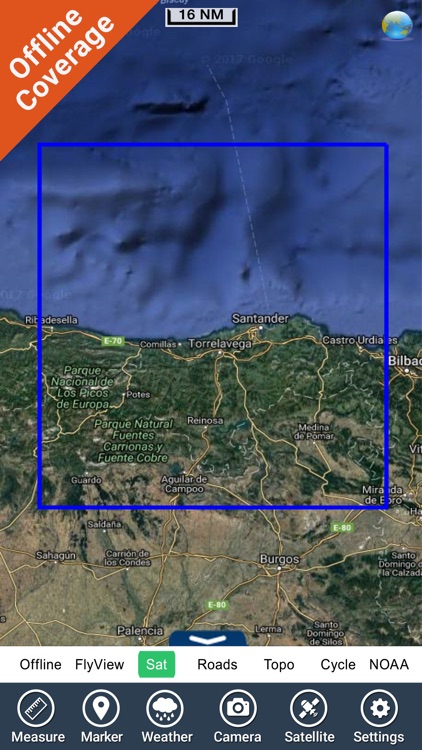 Marine: Cantabria - GPS Map Navigator screenshot-4