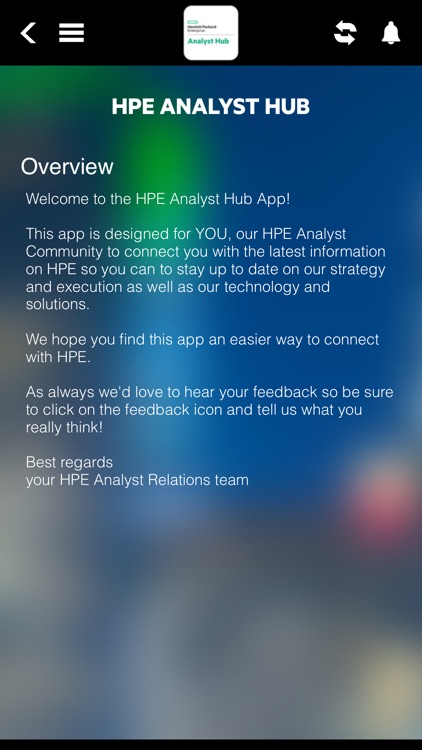 HPE Analyst Hub screenshot-4