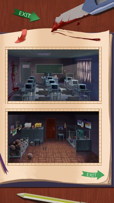 Escape The Rooms:Horror High School Escape Games screenshot 4