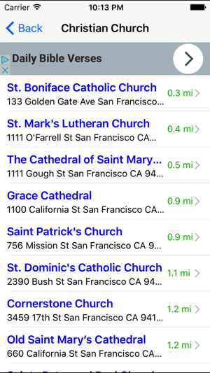 Church Finder: Find & Locate Nearby Churches(圖2)-速報App