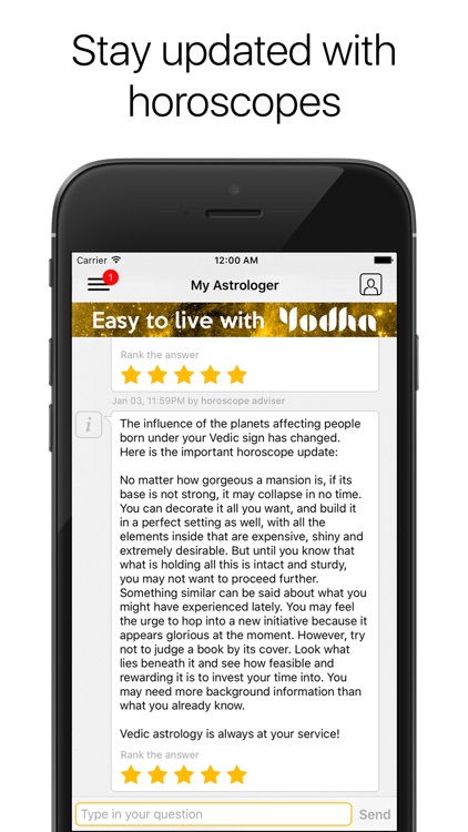 Yodha Astrology Love Horoscope Vs Daily Horoscopes screenshot-3