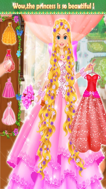 Princess Long Hair Salon Games For Girls By Pratik Parmar