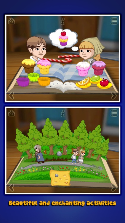 Grimm's Hansel and Gretel ~ 3D Interactive Book