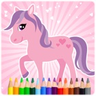 Pony Colouring and Painting Book