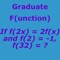 Graduate Function Practice provides students with a variety of challenging problems that will help them develop a solid foundation of math skills