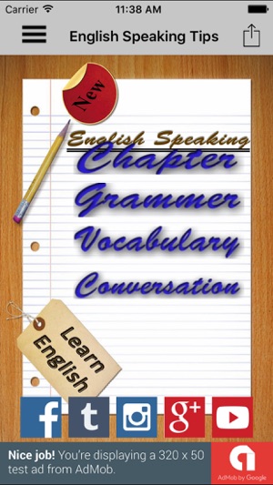 English Speaking Course - Learn Grammar Vocabulary(圖1)-速報App