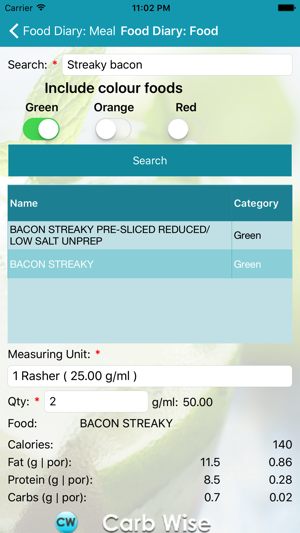 Carb Wise(圖5)-速報App