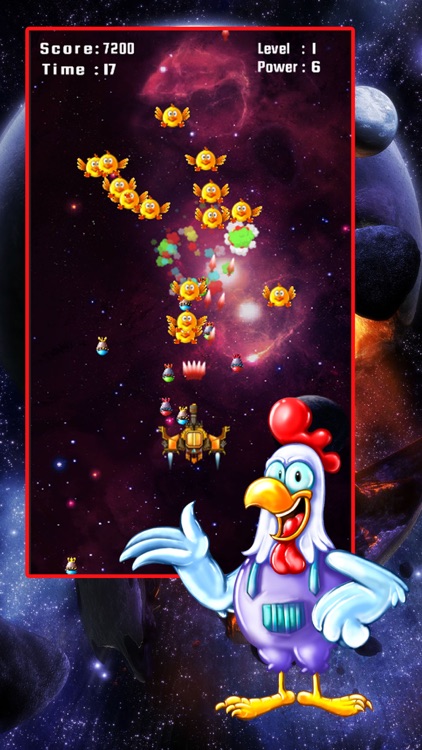 Space Attack: Chicken Shooter screenshot-3