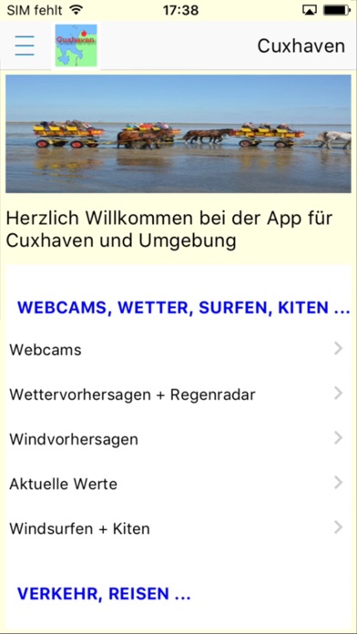 How to cancel & delete Cuxhaven App für den Urlaub from iphone & ipad 1