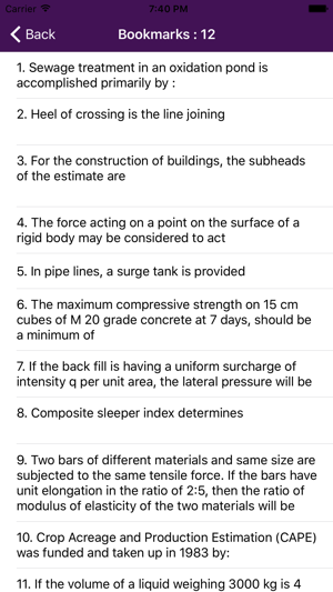 Civil Engineering Chapter Wise Quiz(圖5)-速報App