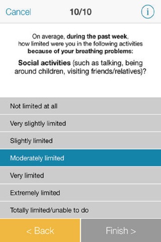 COPD Assess screenshot 2