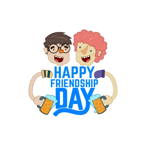 Friendship Day stickers by NestedApps Stickers icon