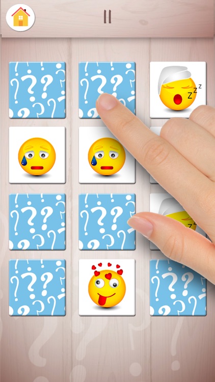 Memory emojis – educational memo game by Landay Apps