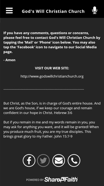 God's Will Christian Church screenshot-4