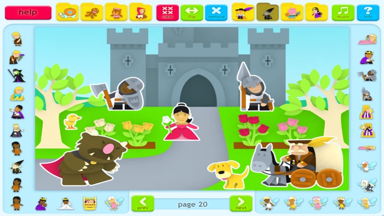 Sticker Book 4: Fairy Tales screenshot-3