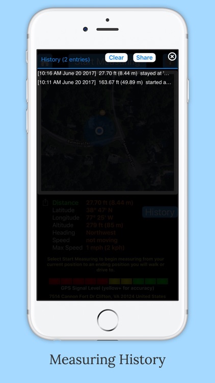 iMeasurer - Accurately measure distance using GPS screenshot-4
