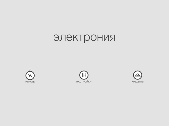 электрония на iPad