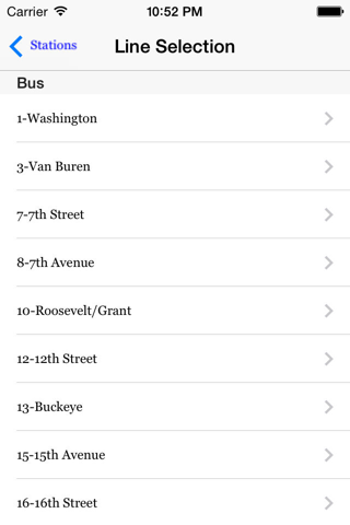 Phoenix Light Rail Timetable (No Ads) screenshot 3