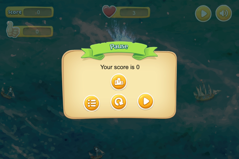 Sea Battle Defeat Game screenshot 3