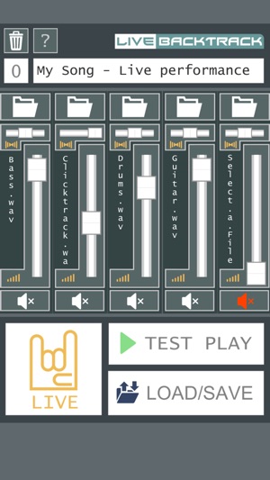 Live Backing Track : Multitrack Live Play(圖2)-速報App