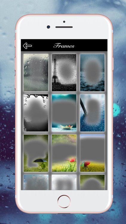 Rain Photo Frame - Amazing Picture Frames screenshot-3